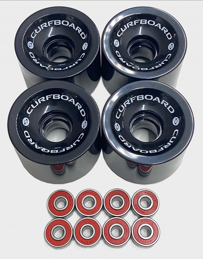 Set of Curfboard Surfskate Wheels and bearings